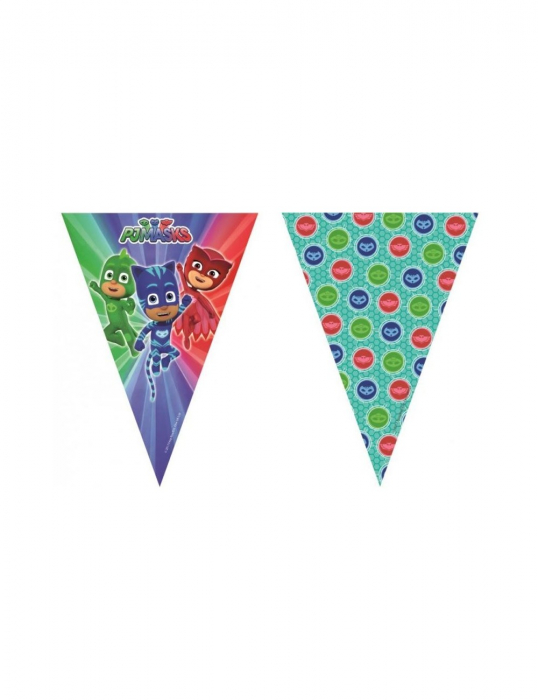 Ghirlanda cu 9 steaguri PJ Masks, 230 cm [3]