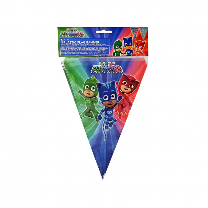 Ghirlanda cu 9 steaguri PJ Masks, 230 cm [2]