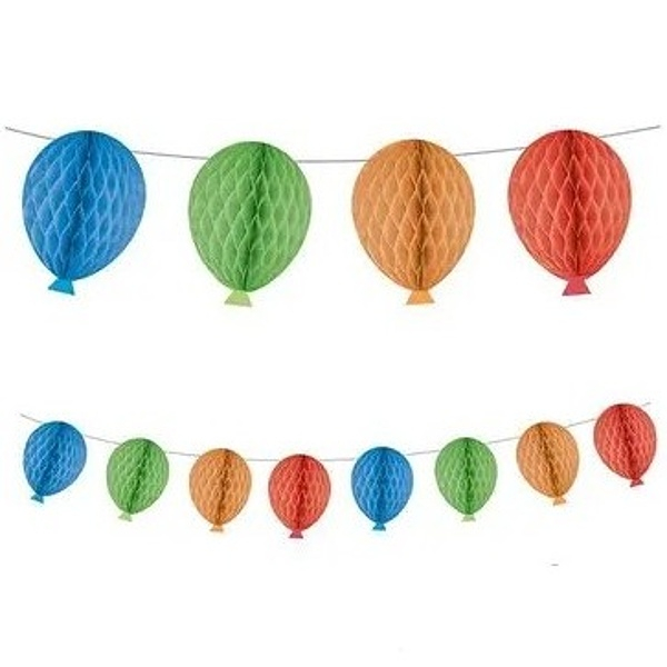 Ghirlanda decor baloane rozete Sparkling Balloons, 200 cm [2]