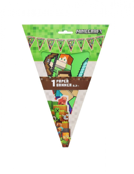 Ghirlanda Personaje Minecraft 230 cm [2]