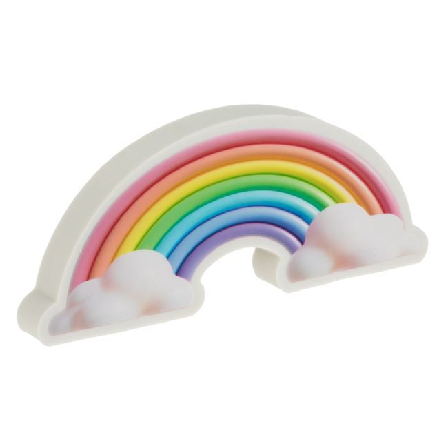Guma de sters Fancy cu Model Curcubeu, 11x1x5cm [1]