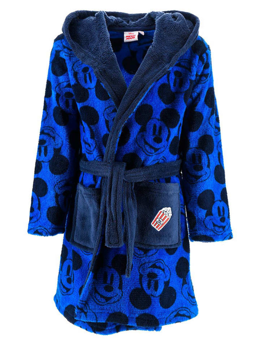 Halat baie coral fleece cu gluga Mickey Mouse Disney [2]
