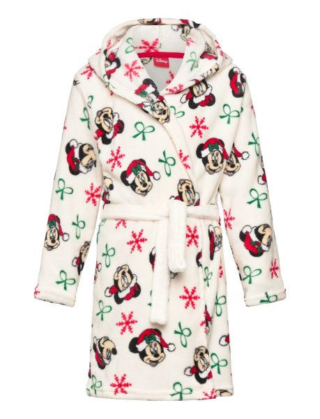 Halat baie coral fleece cu gluga pentru fete Minnie Mouse [1]