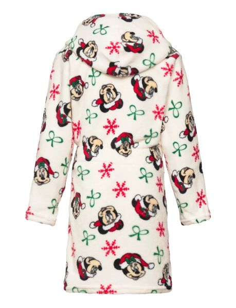 Halat baie coral fleece cu gluga pentru fete Minnie Mouse [2]