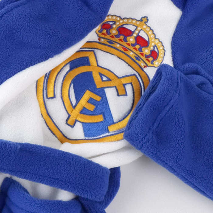 Halat baie coral fleece Real Madrid [3]