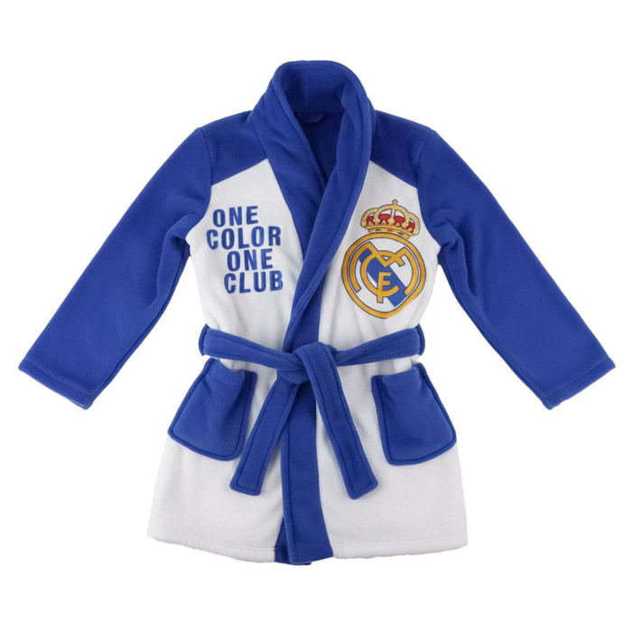 Halat baie coral fleece Real Madrid [1]