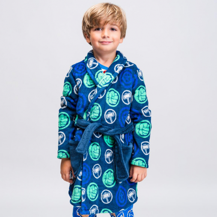 Halat baie cu gluga cocolino Avengers [3]