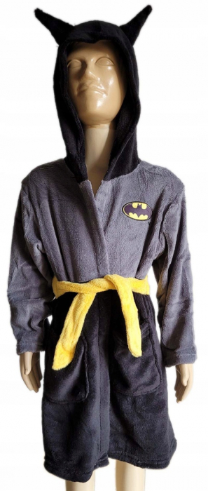 Halat baie cu gluga cocolino Batman [4]