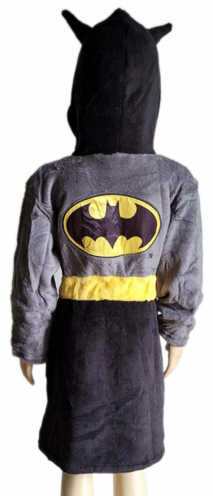 Halat baie cu gluga cocolino Batman [3]
