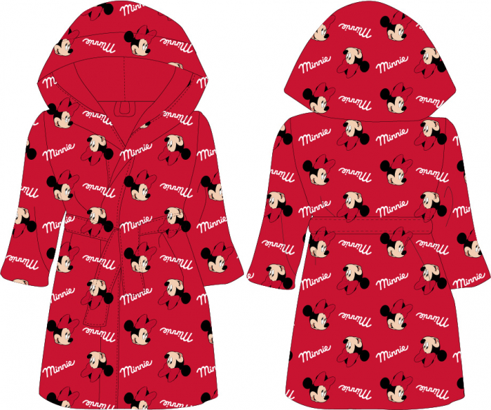 Halat baie cu gluga cocolino Minnie Mouse [3]
