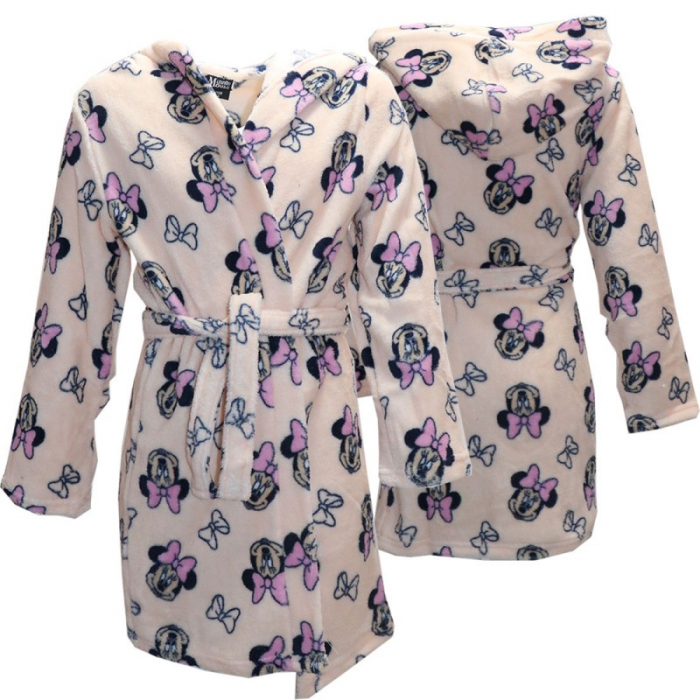 Halat baie cu gluga cocolino Minnie Mouse [6]