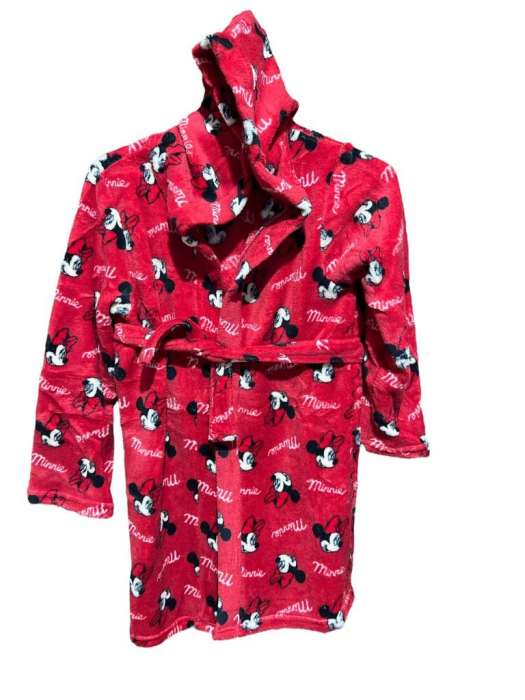 Halat baie cu gluga cocolino Minnie Mouse [2]
