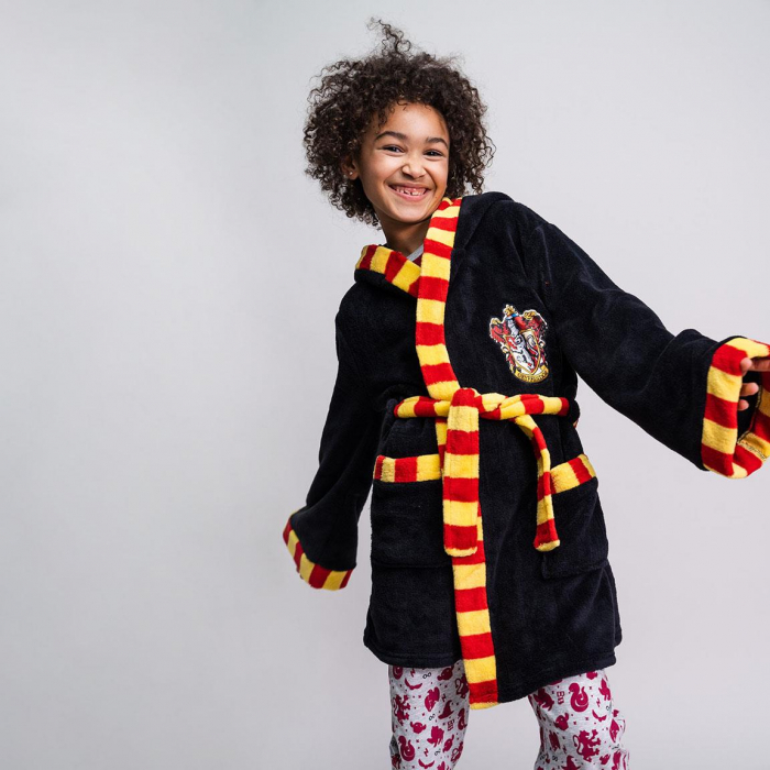 Halat baie cu gluga fleece Harry Potter [4]