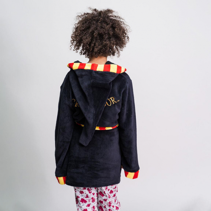 Halat baie cu gluga fleece Harry Potter [5]