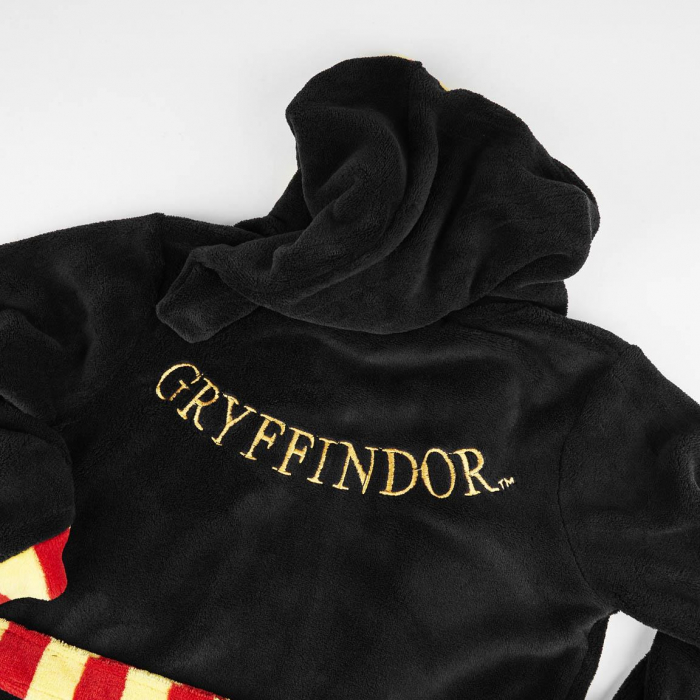 Halat baie cu gluga fleece Harry Potter [9]