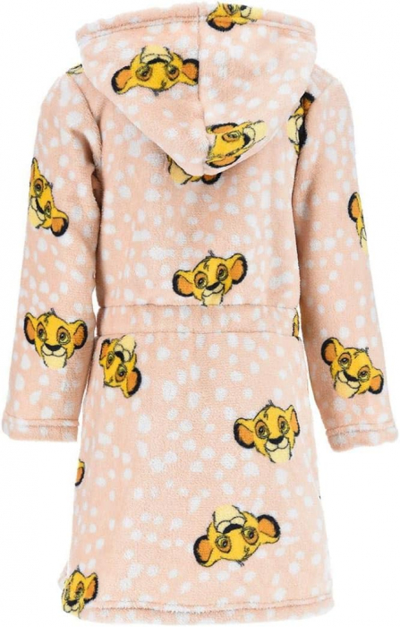 Halat baie cu gluga, coral fleece Regele Leu [2]