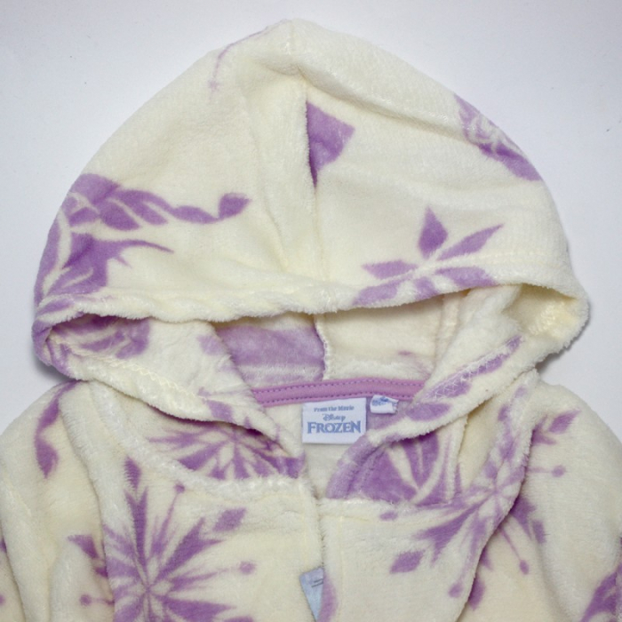 Halat baie cu gluga fleece coral Frozen Disney [3]