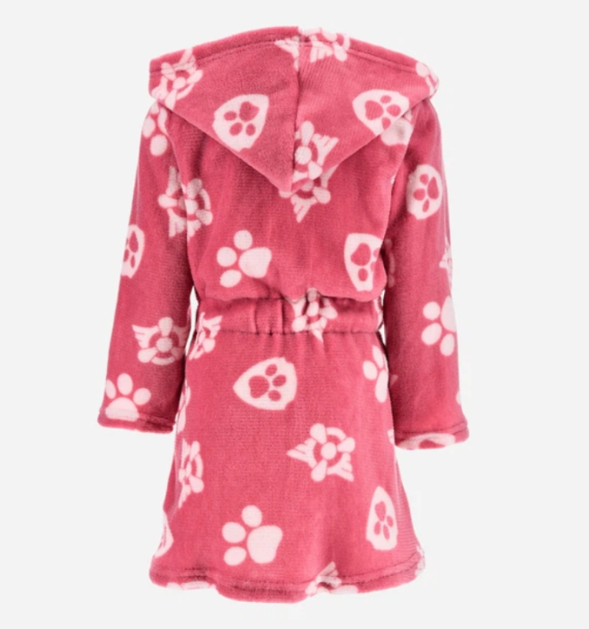 Halat baie pentru fete, cu gluga fleece coral Paw Patrol [2]