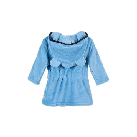 Halat baie pufos pentru bebe cu gluga Mickey Mouse Happy Time [2]