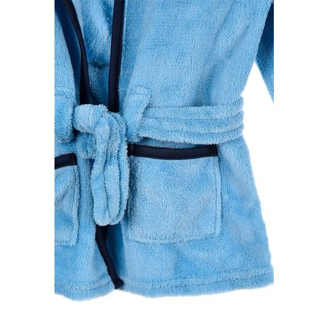 Halat baie pufos pentru bebe cu gluga Mickey Mouse Happy Time [4]