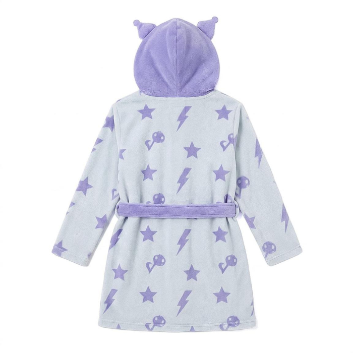 Halat de baie cu glugă și aplicații Hello Kitty Kuromi [2]