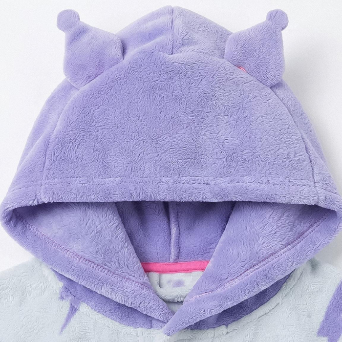 Halat de baie cu glugă și aplicații Hello Kitty Kuromi [3]