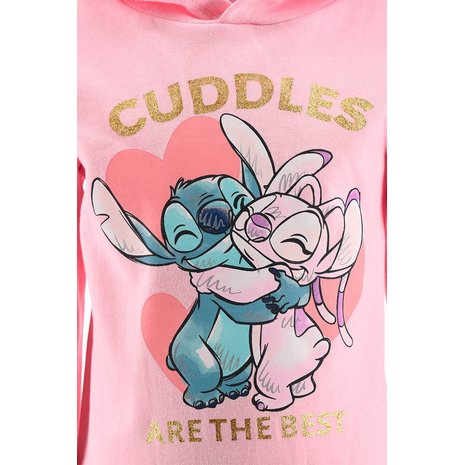 Hanorac cu maneca lunga și gluga You are the best Lilo & Stitch [3]