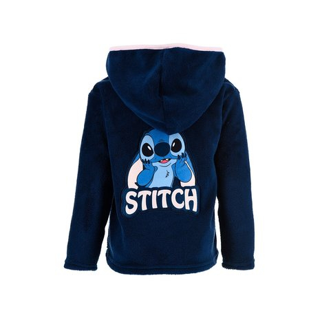 Hanorac pufos cu maneca lunga și gluga Stitch [2]