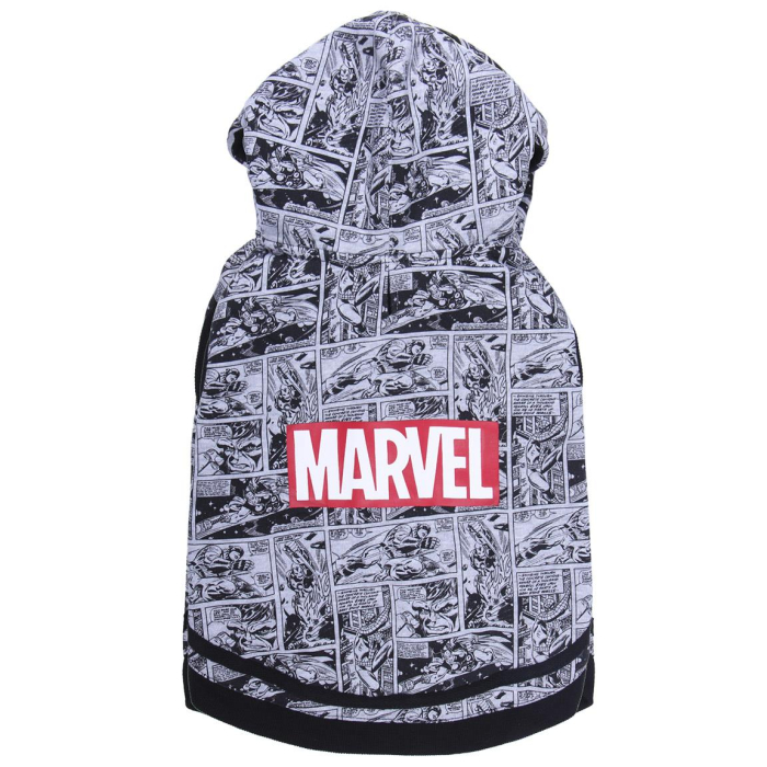 Hanorac din bumbac pentru câini cu model Marvel [2]