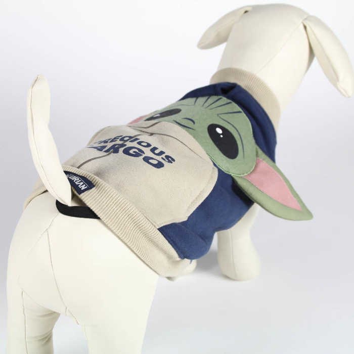 Hanorac din bumbac pentru câini cu model Star Wars Mandalorian [5]