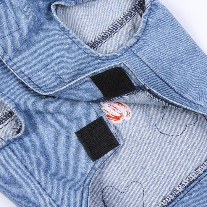 Jacheta din denim pentru caini, Minnie Mouse, S [9]