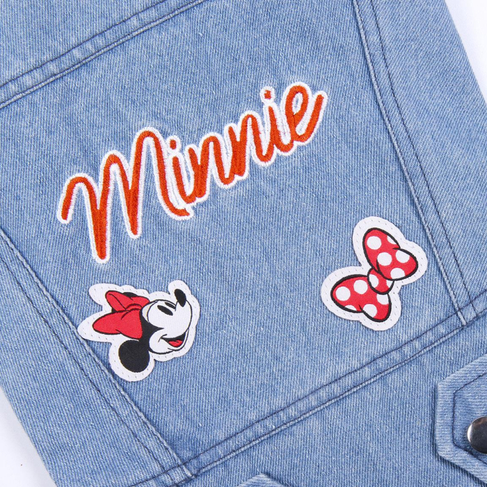 Jacheta din denim pentru caini, Minnie Mouse, S [10]