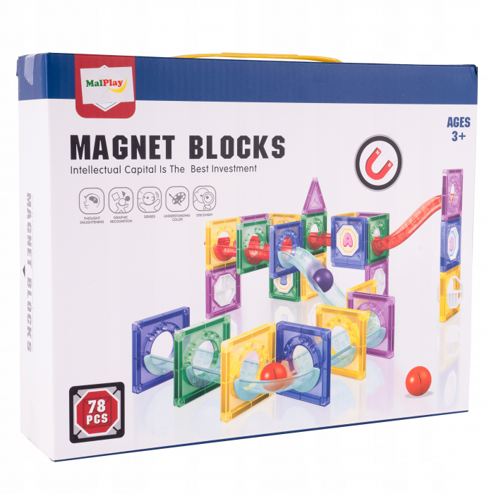 Blocuri magnetice 3D 78 piese [4]