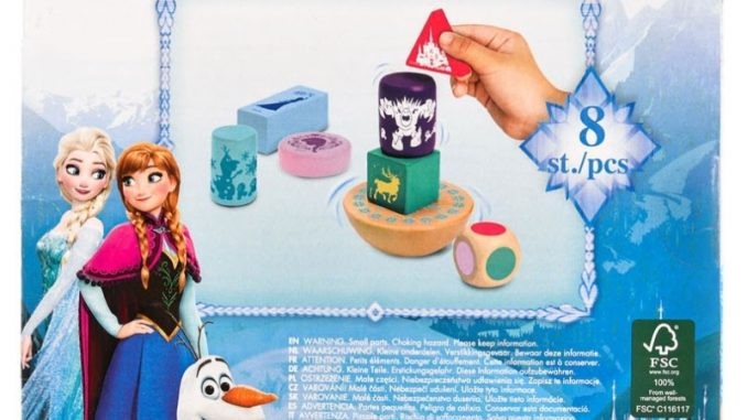 Joc de echilibu, Frozen 8 piese [3]