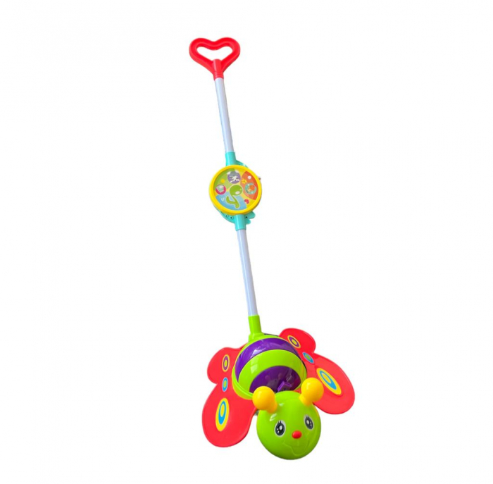 Jucarie de impins fluture, multicolor [3]