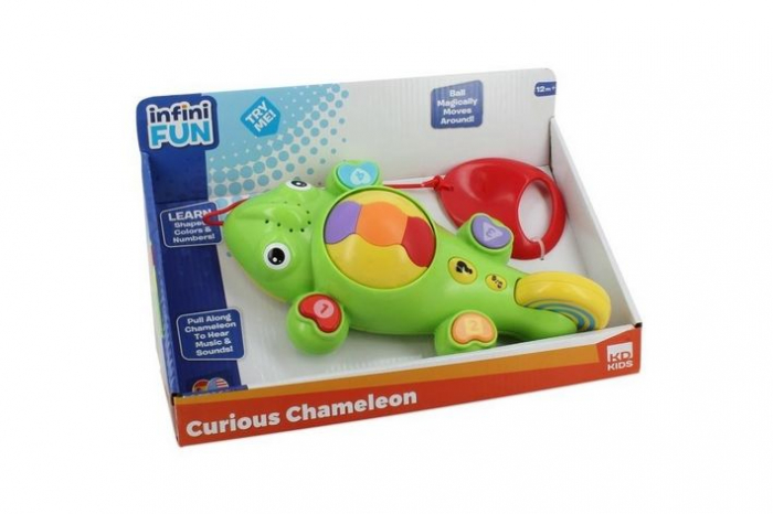 Jucarie cameleonul curios cu muzica Infini Fun [3]