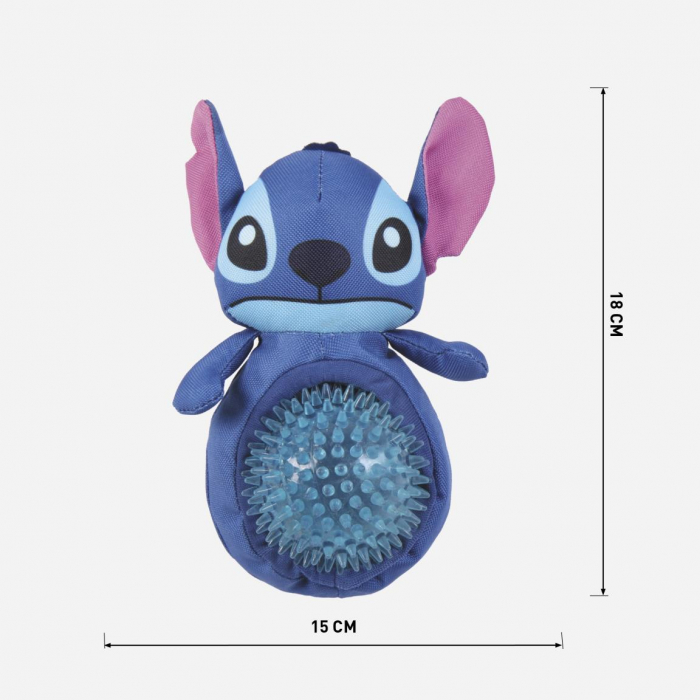 Jucarie minge pentru caini cu sunet, Lilo & Stitch, 13x9x24 cm [3]