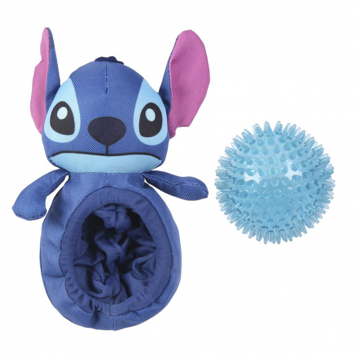 Jucarie minge pentru caini cu sunet, Lilo & Stitch, 13x9x24 cm [6]