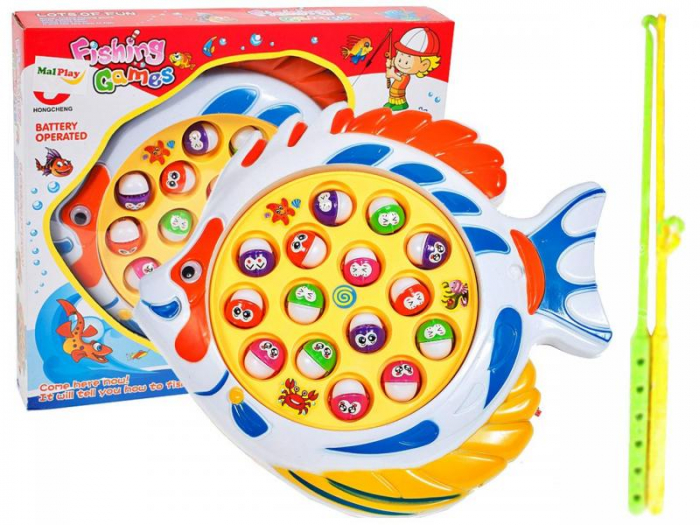 Jucarie interactiva, set pescuit magnetic [5]