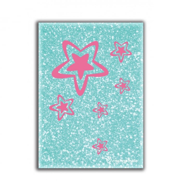 Jurnal cu glitter coperta PVC stars Paso 12x17 cm [1]
