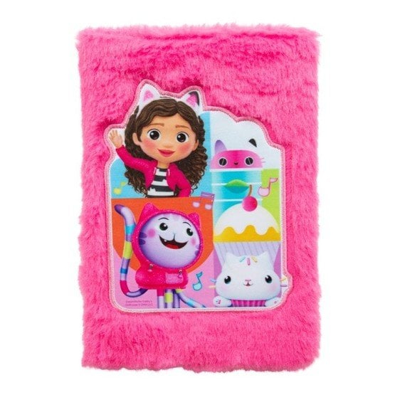 Jurnal pufos Gabby's Dollhouse A5, 14,8x21 cm [1]