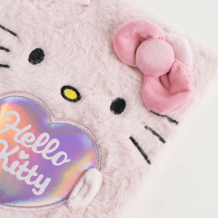 Jurnal pufos Hello Kitty urechi A5, 14,8x21 cm [3]