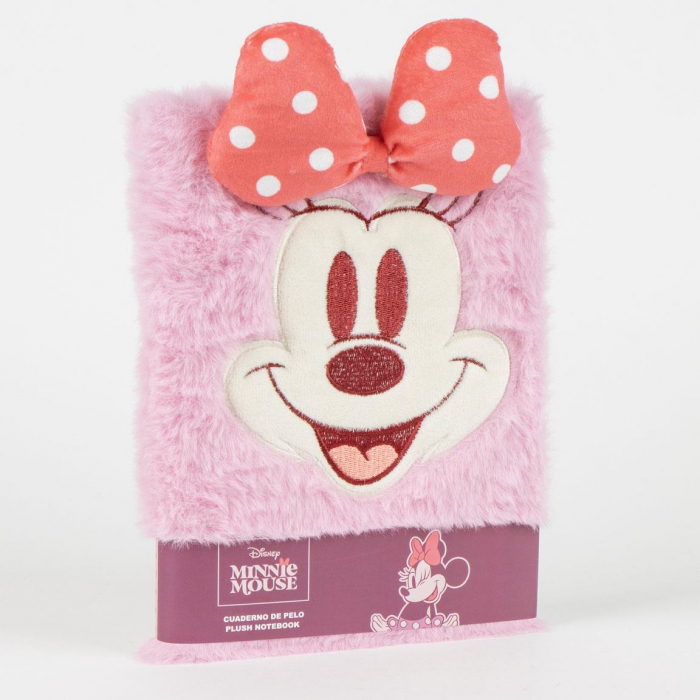 Jurnal pufos Minnie Mouse Disney urechi A5, 14,8x21 cm [1]