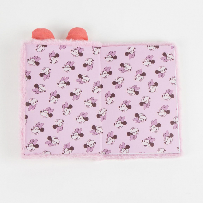 Jurnal pufos Minnie Mouse Disney urechi A5, 14,8x21 cm [3]
