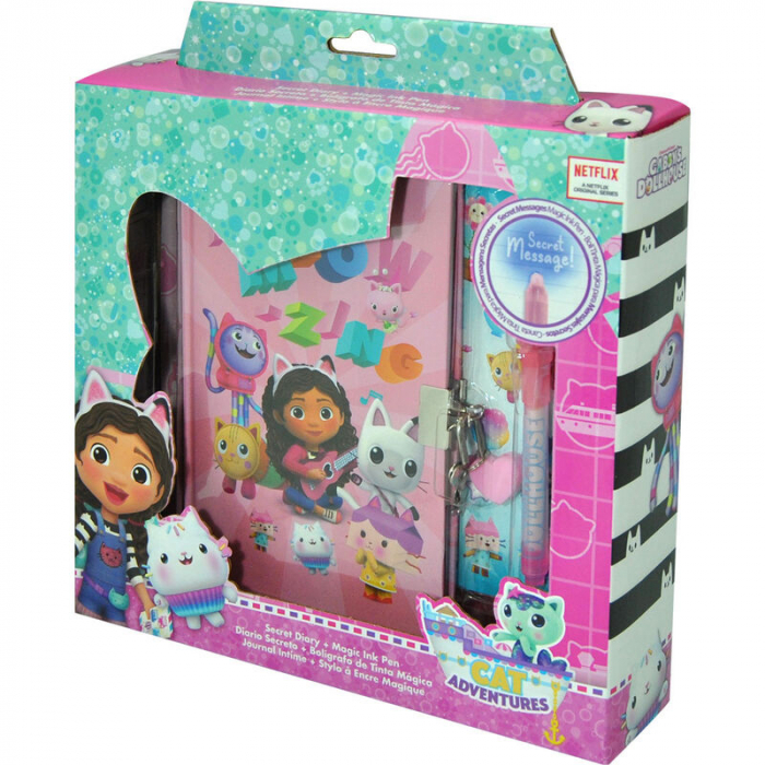 Jurnal secret Gabby's Dollhouse cu pix 23.5x22x5 cm [5]