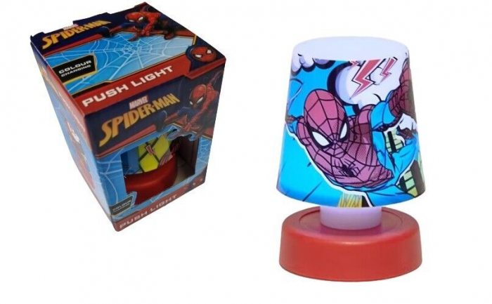 Lampa de veghe Spiderman rosu [2]