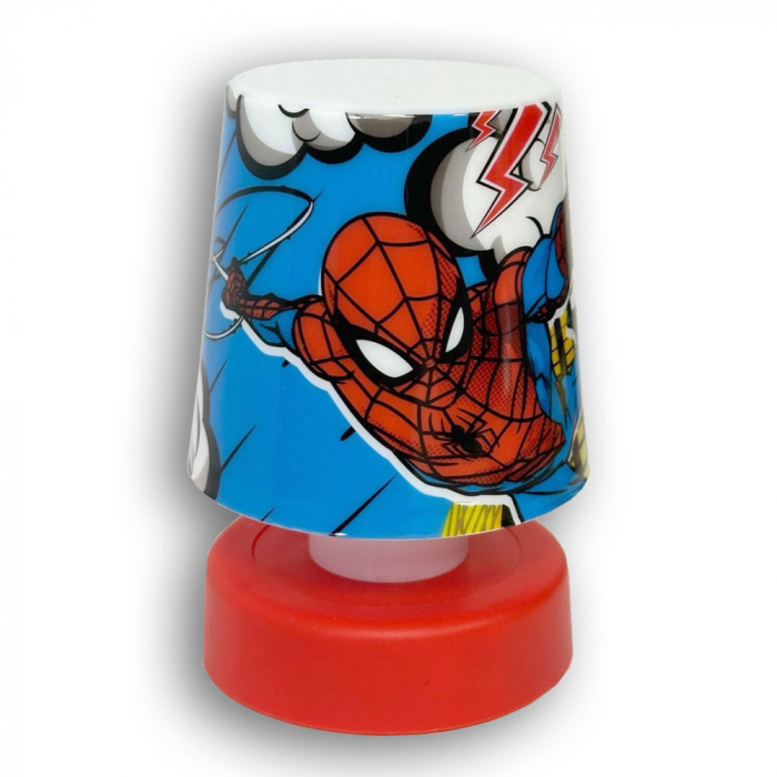 Lampa de veghe Spiderman rosu [5]