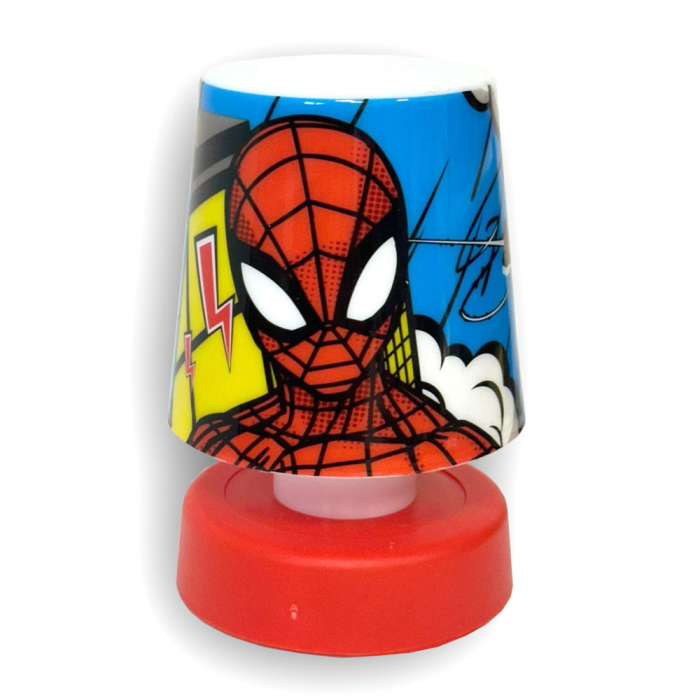 Lampa de veghe Spiderman rosu [3]