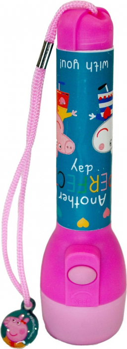 Lanterna cu Led si baterii Peppa Pig 21 cm [2]