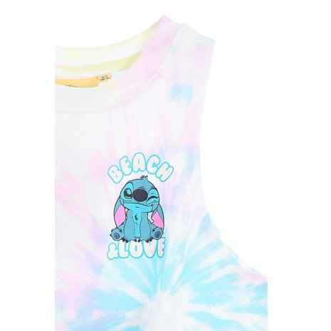 Maieu bumbac curcubeu multicolor Stitch Beach&Love [3]
